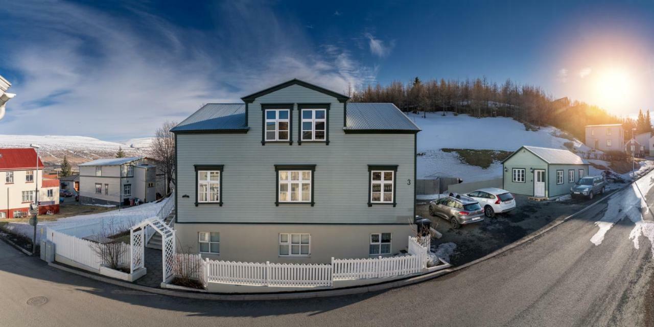 Laekjargata Apartment Akureyri Buitenkant foto